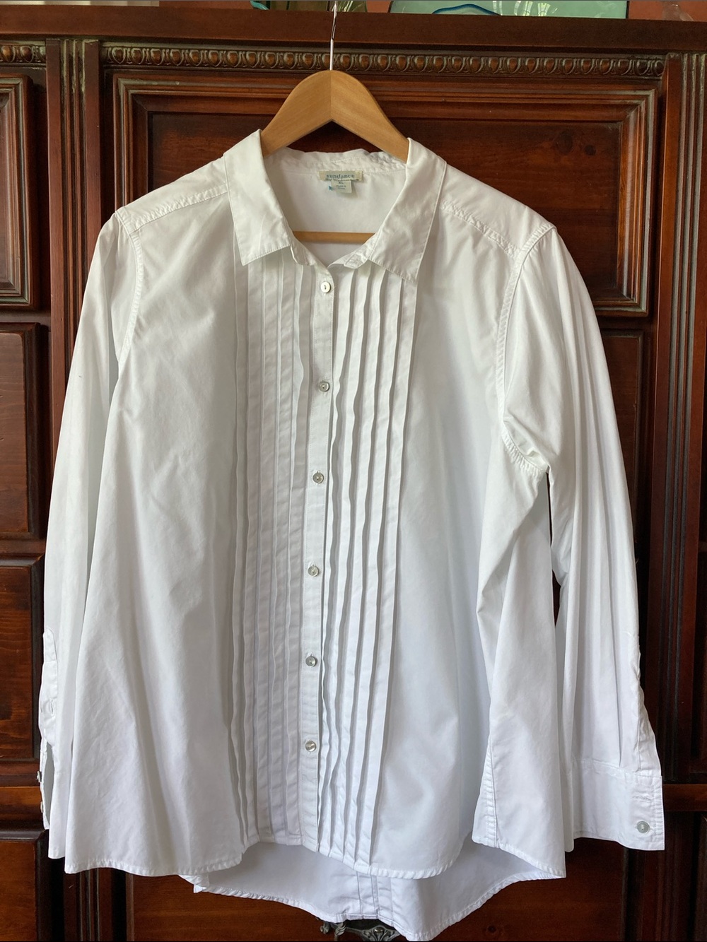Sundance Tuxedo-style Poplin Shirt